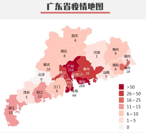 【新型肺炎专题】门禁考勤厂商传递广东省最新疫情状况