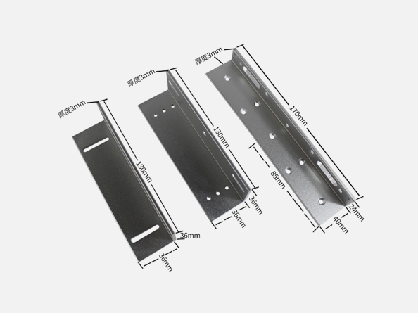 真地门禁磁力锁ZL支架